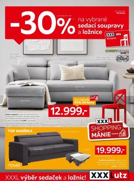 xxxlutz - Aktuální XXXLutz - XXXL výběr sedaček a ložnic! leták platný od úterý 07.04.2026 do neděle 03.05.2026