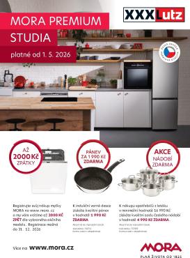 xxxlutz - Aktuální XXXLutz - Mora Premium katalog leták platný od pátku 01.05.2026 do čtvrtka 31.12.2026