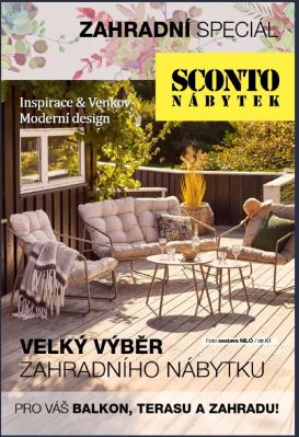 sconto-nabytek - SCONTO Nábytek - Zahradní speciál leták platný od úterý 24.03.2026 do středy 30.09.2026