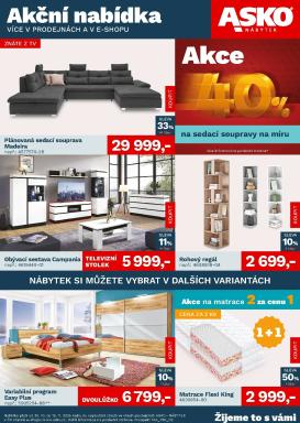 asko-nabytek - Aktuální leták ASKO NÁBYTEK - Akční nabídka od 30.10. do 19.11.