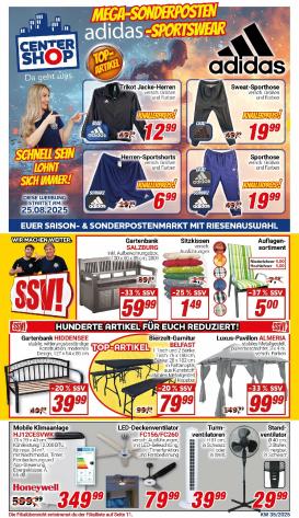 centershop - Centershop-Prospekt gültig vom 25.08. bis 30.08.