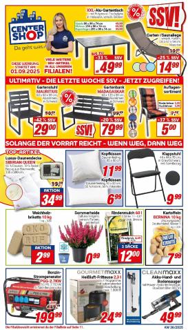 centershop - Centershop-Prospekt gültig vom 01.09. bis 06.09.