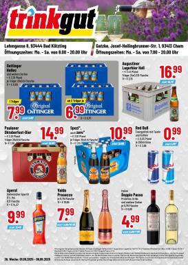 trinkgut - Trinkgut - Bad Kötzling-Prospekt gültig vom 01.09. bis 06.09.