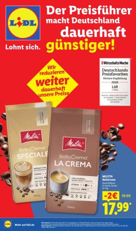 lidl - Lidl - Der Preisführer macht Deutschland Prospekt – von Mittwoch 01.04.2026 bis Dienstag 30.06.2026