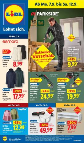 lidl - Lidl - Nonfood Prospekt nächste Woche – von Montag 07.09.2026 bis Samstag 12.09.2026