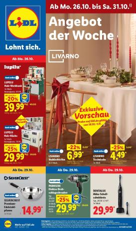 lidl - Lidl - Nonfood Prospekt nächste Woche – von Montag 26.10.2026 bis Samstag 31.10.2026