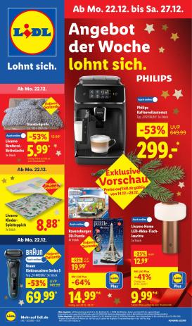 lidl - Lidl - Angebot der Woche-Prospekt gültig vom 22.12. bis 27.12.