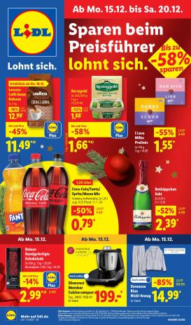 lidl - Lidl-Prospekt gültig vom 15.12. bis 20.12.