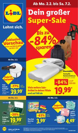 lidl - Lidl - Super-Sale-Prospekt gültig vom 02.02. bis 07.02.