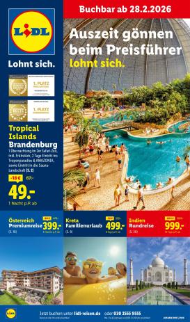 lidl - Lidl-reisen.de-Prospekt gültig vom 28.02.2026 bis 31.03.2026