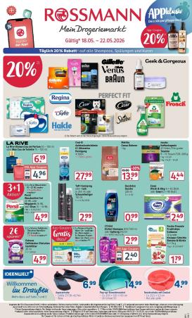 rossmann - ROSSMANN Prospekt nächste Woche – von Montag 18.05.2026 bis Freitag 22.05.2026
