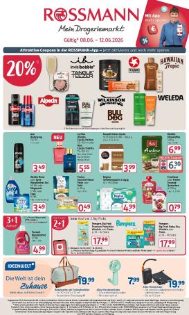 rossmann - ROSSMANN Prospekt nächste Woche – von Montag 08.06.2026 bis Freitag 12.06.2026