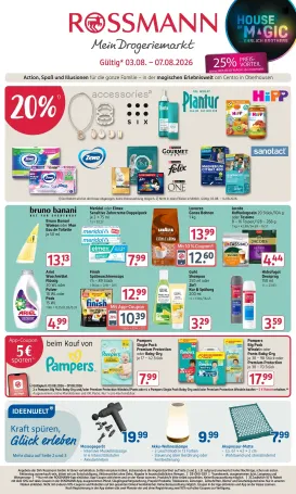 rossmann - ROSSMANN Prospekt – von Montag 03.08.2026 bis Freitag 07.08.2026