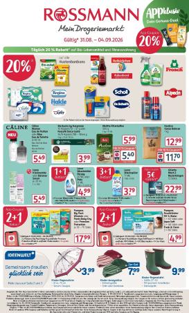 rossmann - ROSSMANN Prospekt nächste Woche – von Montag 31.08.2026 bis Freitag 04.09.2026