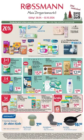 rossmann - ROSSMANN Prospekt – von Montag 28.09.2026 bis Freitag 02.10.2026