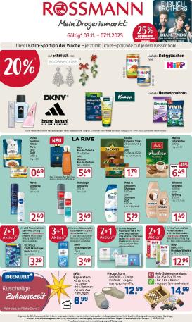 rossmann - ROSSMANN-Prospekt gültig vom 03.11. bis 07.11.