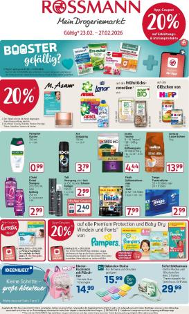 rossmann - ROSSMANN-Prospekt gültig vom 23.02.2026 bis 27.02.2026