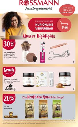 rossmann - ROSSMANN - Online Angebote Prospekt – von Montag 13.04.2026 bis Freitag 24.04.2026