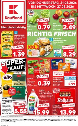kaufland - Kaufland Prospekt nächste Woche – von Donnerstag 21.05.2026 bis Mittwoch 27.05.2026