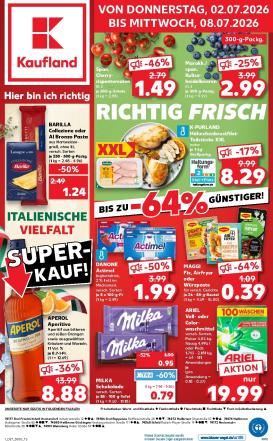 kaufland - Kaufland Prospekt nächste Woche – von Donnerstag 02.07.2026 bis Mittwoch 08.07.2026