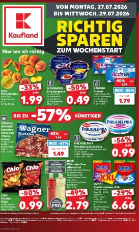 kaufland - Kaufland Prospekt nächste Woche – von Montag 27.07.2026 bis Freitag 31.07.2026