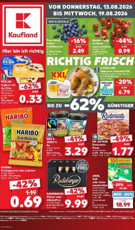 kaufland - Kaufland Prospekt nächste Woche – von Donnerstag 13.08.2026 bis Mittwoch 19.08.2026