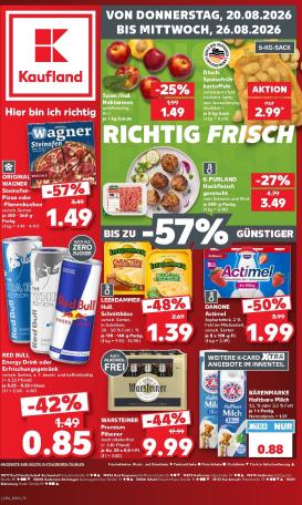 kaufland - Kaufland Prospekt nächste Woche – von Donnerstag 20.08.2026 bis Mittwoch 26.08.2026