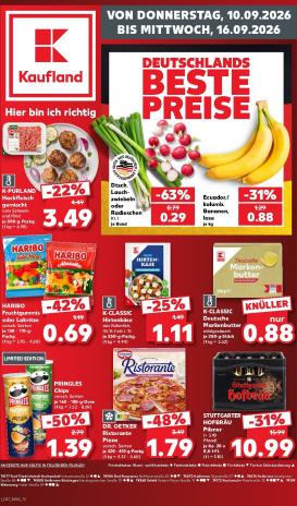 kaufland - Kaufland Prospekt nächste Woche – von Donnerstag 10.09.2026 bis Mittwoch 16.09.2026