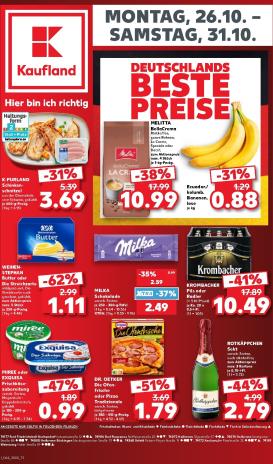 kaufland - Kaufland Prospekt nächste Woche – von Montag 26.10.2026 bis Samstag 31.10.2026