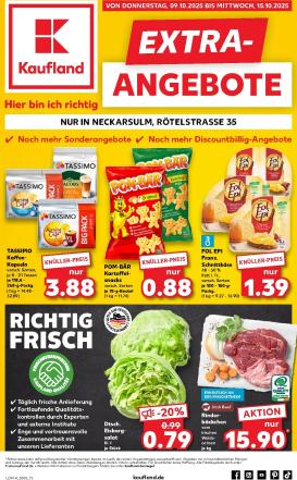 kaufland - Kaufland - Neckarsulm-Prospekt gültig vom 09.10. bis 15.10.