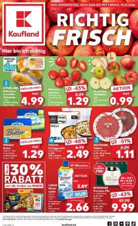 kaufland - Kaufland-Prospekt gültig vom 08.01. bis 14.01.