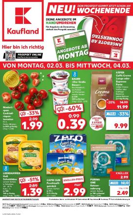 kaufland - Kaufland - Wochenstart-Prospekt gültig vom 02.03.2026 bis 04.03.2026
