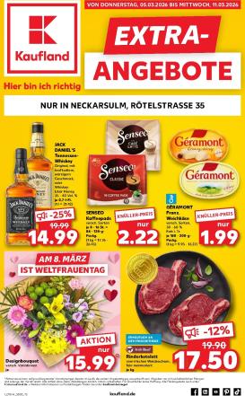 kaufland - Kaufland - Neckarsulm-Prospekt gültig vom 05.03.2026 bis 11.03.2026