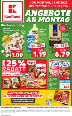 kaufland - Kaufland - Wochenstart-Prospekt gültig vom 09.03.2026 bis 11.03.2026