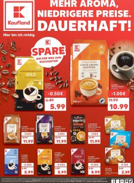 kaufland - Kaufland - Kaffee-Prospekt gültig vom 12.03.2026 bis 18.03.2026