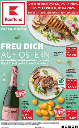 kaufland - Kaufland - Ostern-Prospekt gültig vom 26.03.2026 bis 01.04.2026