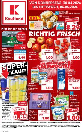 kaufland - Kaufland Prospekt nächste Woche – von Donnerstag 30.04.2026 bis Mittwoch 06.05.2026