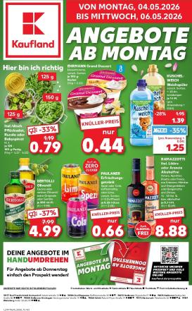 kaufland - Kaufland - Angebote ab Montag Prospekt nächste Woche – von Montag 04.05.2026 bis Mittwoch 06.05.2026