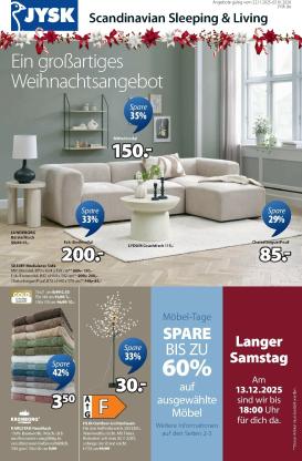 jysk - JYSK - Großartige Angebote-Prospekt gültig vom 22.11. bis 03.01.