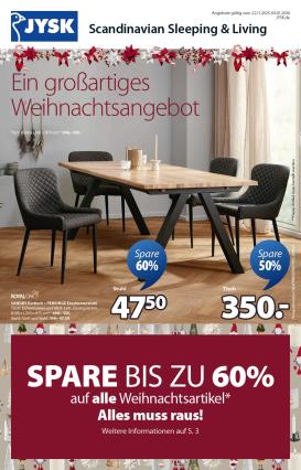 jysk - JYSK - Großartige Angebote 2-Prospekt gültig vom 22.11. bis 03.01.