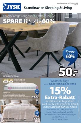 jysk - JYSK - Großartige Angebote 2-Prospekt gültig vom 30.12.2025 bis 14.02.2026