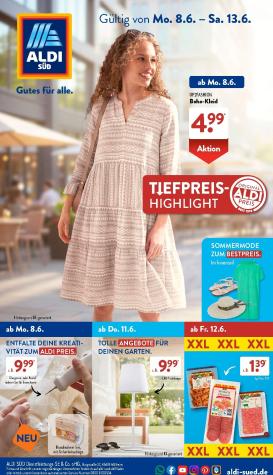 aldi - ALDI SÜD Prospekt nächste Woche – von Montag 08.06.2026 bis Samstag 13.06.2026