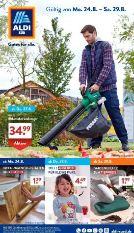 aldi - ALDI SÜD Prospekt nächste Woche – von Montag 24.08.2026 bis Samstag 29.08.2026