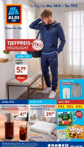 aldi - ALDI SÜD Prospekt nächste Woche – von Montag 14.09.2026 bis Samstag 19.09.2026
