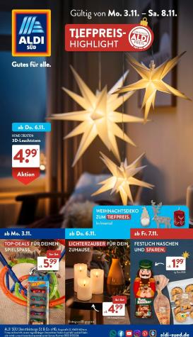 aldi - ALDI SÜD-Prospekt gültig vom 03.11. bis 08.11.