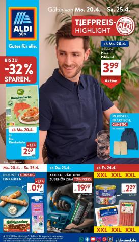 aldi - ALDI SÜD Prospekt nächste Woche – von Montag 20.04.2026 bis Samstag 25.04.2026