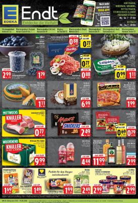 edeka - Edeka - Endt Prospekt – von Montag 27.07.2026 bis Samstag 01.08.2026
