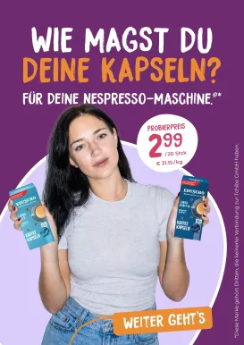 tchibo - Tchibo - Eduscho: Kaffeekapseln Prospekt – von Samstag 17.10.2026 bis Donnerstag 31.12.2026