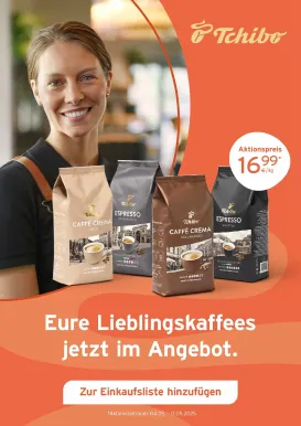 tchibo - Tchibo - Kaffee Angebot Prospekt nächste Woche – von Montag 04.05.2026 bis Sonntag 17.05.2026