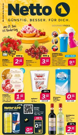 netto - Netto Prospekt nächste Woche – von Montag 01.06.2026 bis Samstag 06.06.2026